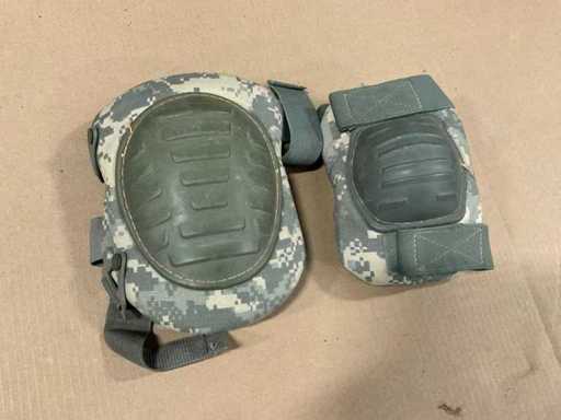 Knee and elbow pad set