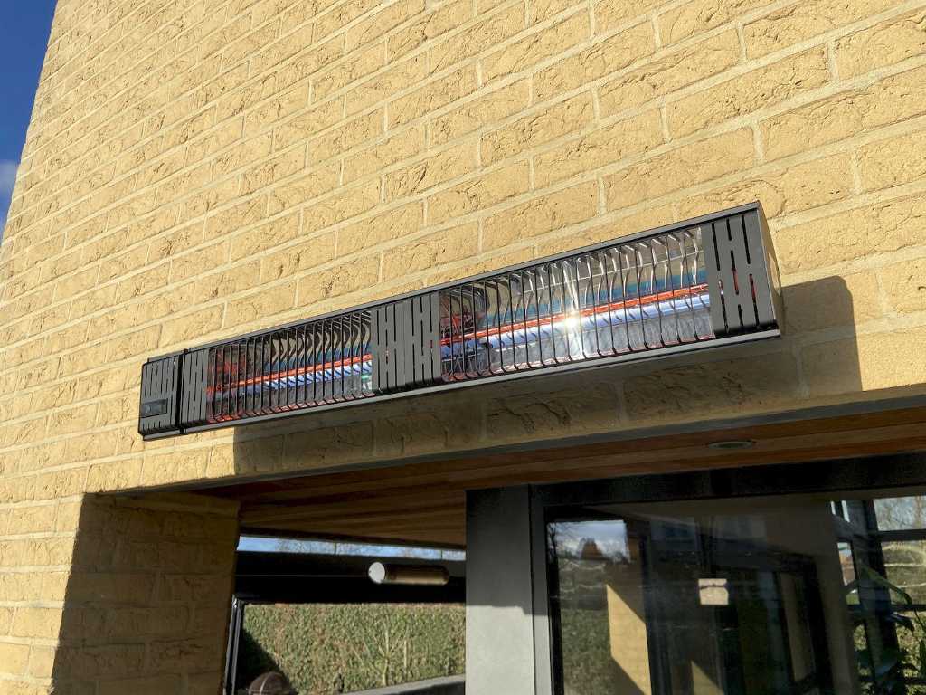 1x Infrared patio heater PROF + Remote