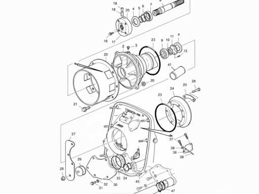Kit de bloc d’échappement Volvo Penta - Enlèvement pour Jack Asset - 23536245