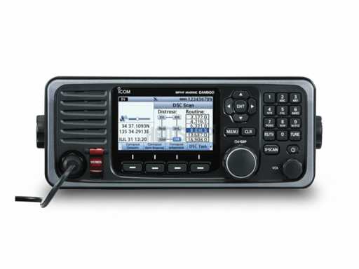 Icom GM800 150W Radio Marine MF-HF GMDSS Classe A émetteur-récepteur avec DSC et 24V