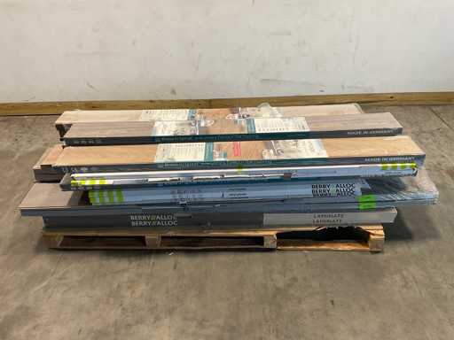 Laminaat – diverse soorten, ca. 80m²