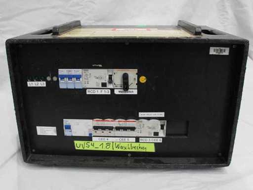 Strom-VT 063A -> 1x63A / 2x32 / 3xSchuko+FI (3x)