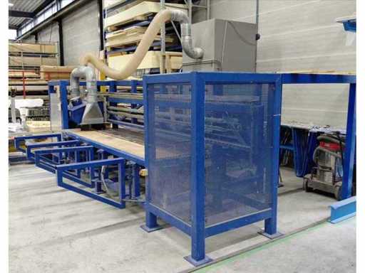 2006 Sega a pannello orizzontale con unità di estrazione