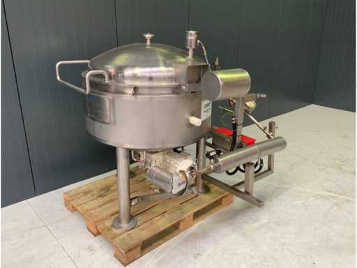 Briggs CAP1 Smelt-mengtank met verwarmingsmantel en roerwerk