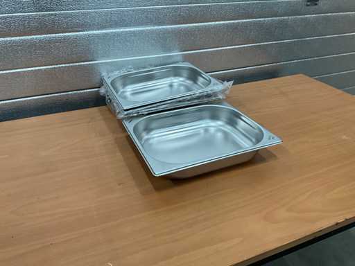 Saro 1/2 GN containers (5x)