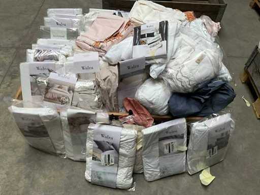 PALLETDEAL diverse bedtextiel van o.a. Walra