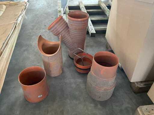 Partia złączek PVC