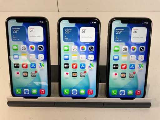 Apple iPhone 11 - 64 GB - Black (3x)