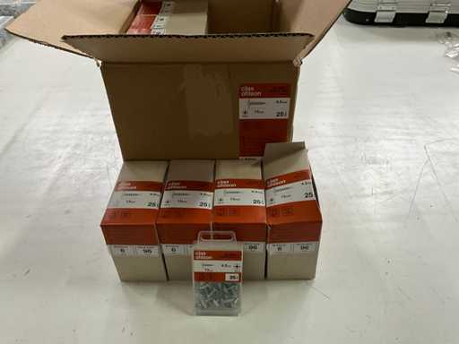 Clas Ohlson Washer head screw 13 x 4.2 mm 25 pieces (96x)