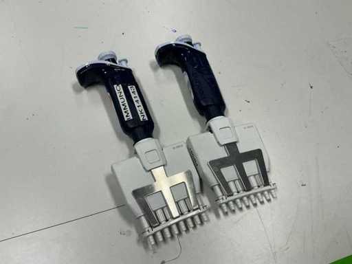 Gilson Pipetman Multichannel Pipettes (2x)