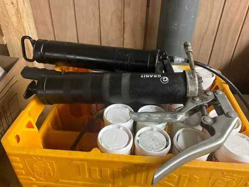 Granit Vetpompen (2x) en 16 tubes FORCH S492