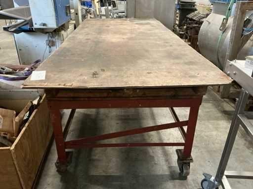 Verrijdbare werkbank