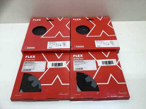 Flex sanding discs 225mm