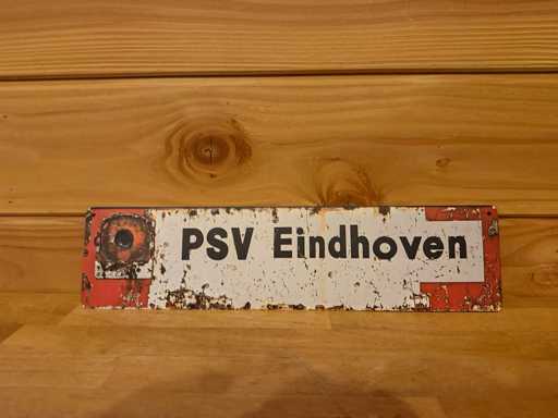 Metal advertising sign 40x10cm