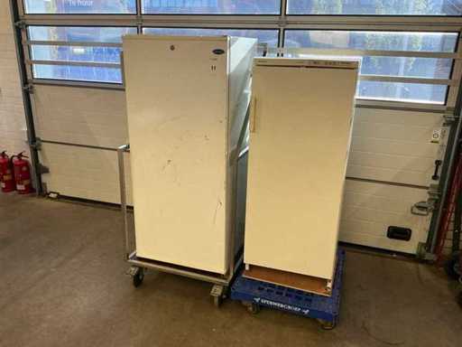 Fridge and freezer