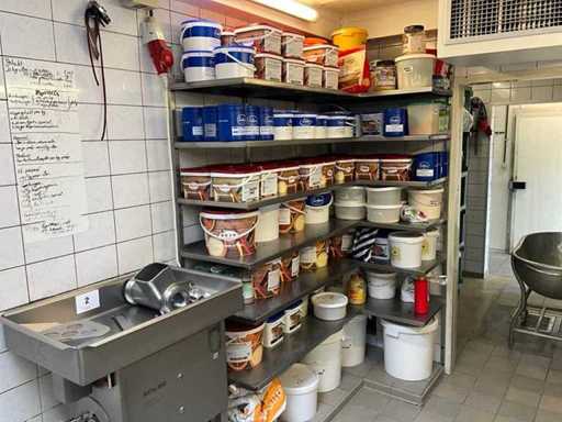 Porte-épreuves murales en acier inoxydable (4x)