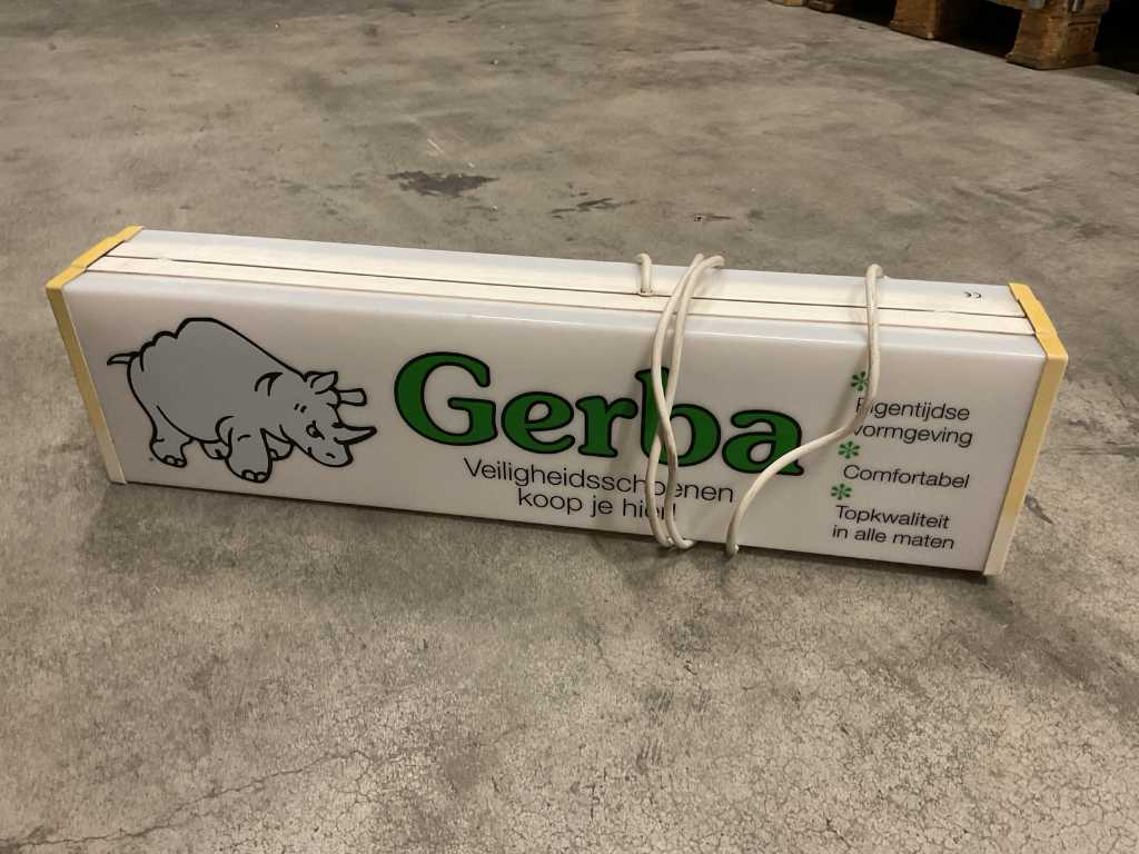 Gerba - Reclame lichtbak