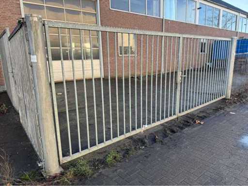 Gegalvaniseerd hekwerk (5,80x2,00 mtr)
