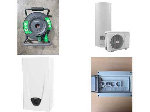 Destocking of new and unused showroom equipment: SCHNEIDER - CHAFFOTEAUX - DEBLFLEX