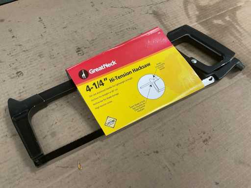 GreatNeck 4-1/4” Hacksaw (4x)