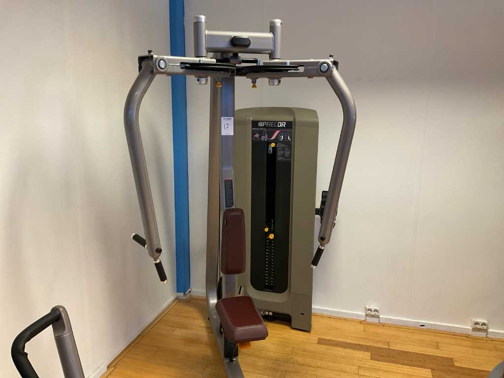 HOW TO: Precor Pec Fly Machine (Step by Step) 