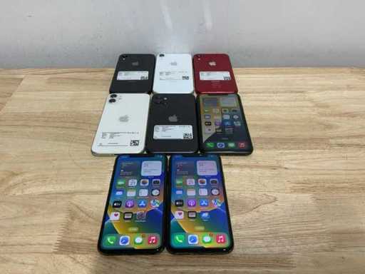 Apple iPhone 11/ X/ XR Mobiltelefon (8x)