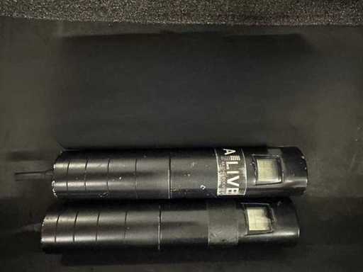Shure - UHF - Draadloze microfoon (2x)