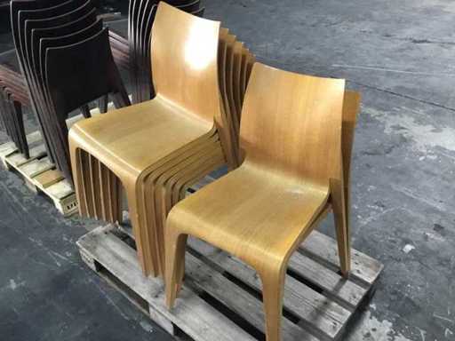 Chaise de cantine (8x)