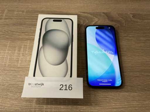 Téléphone mobile - Apple - iPhone 15 (128 Go)