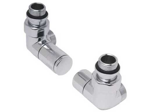 DRL Faucet Tondera right angle 1/2" + foot valve right angle 1/2 VVE=10