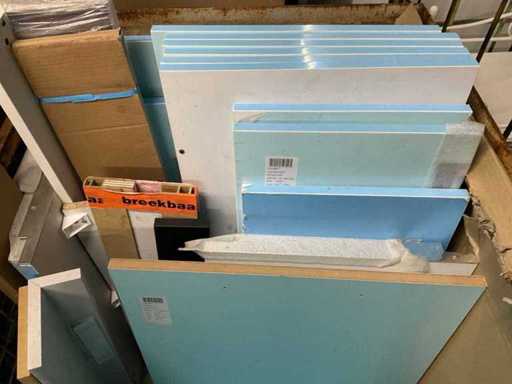 Verschiedene Küchentürfronten