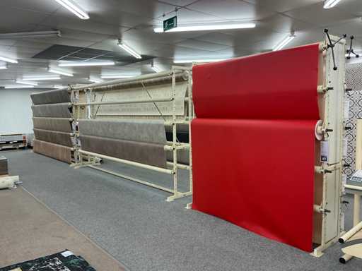 Batch of vinyl floor rolls