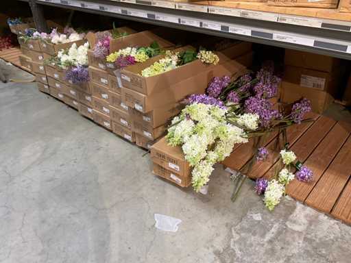 Lot de fleurs artificielles