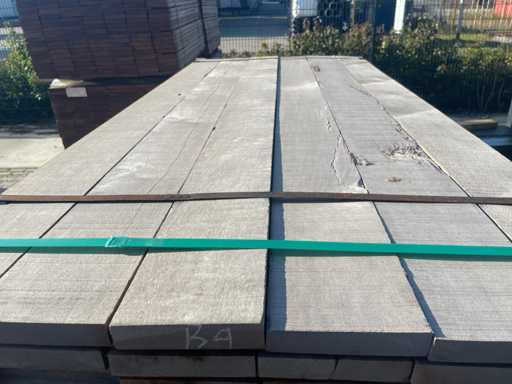 Massaranduba Dielen fein gesägt 2000-2500x150x30mm (108x)