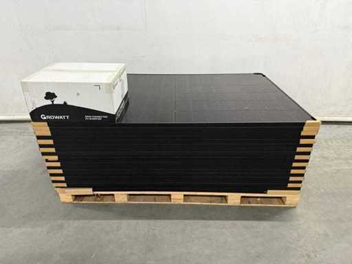 TW Solar – zestaw 19 paneli słonecznych (435 Wp) – falownik Growatt 9 kW