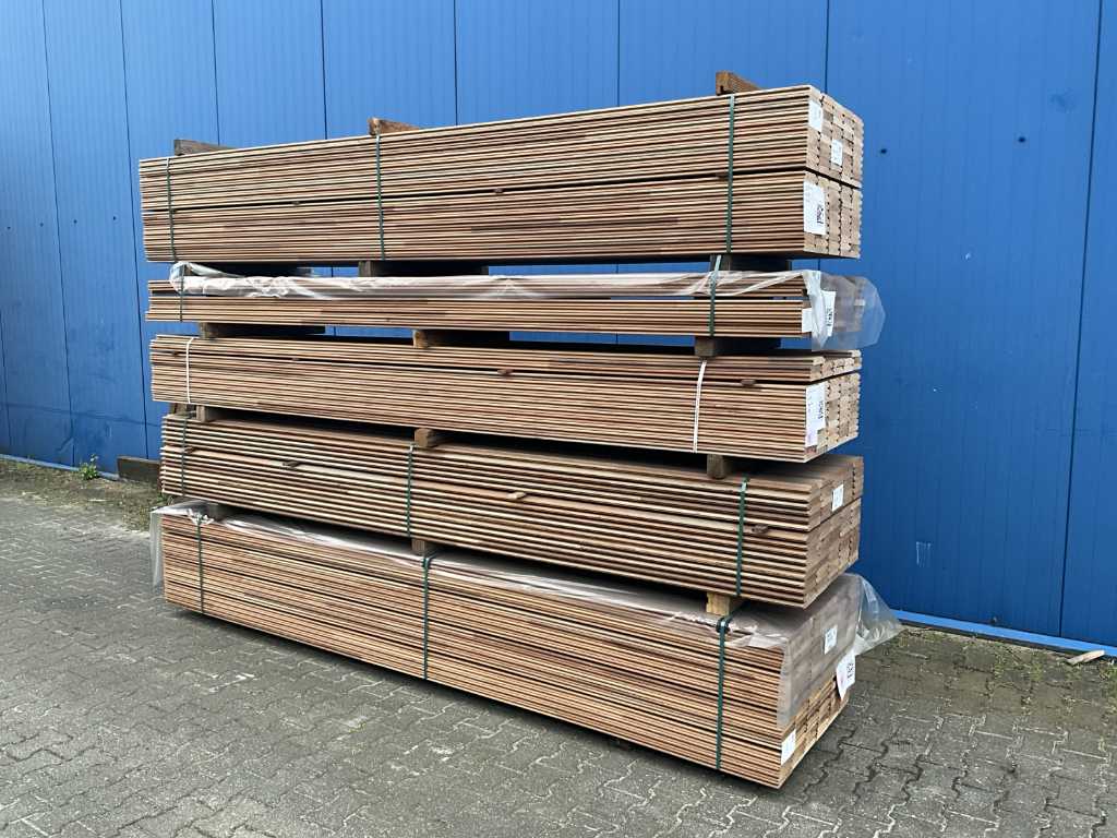 Keruing Parti di legno duro Rabat 3300 x 135 x 24 (407x)