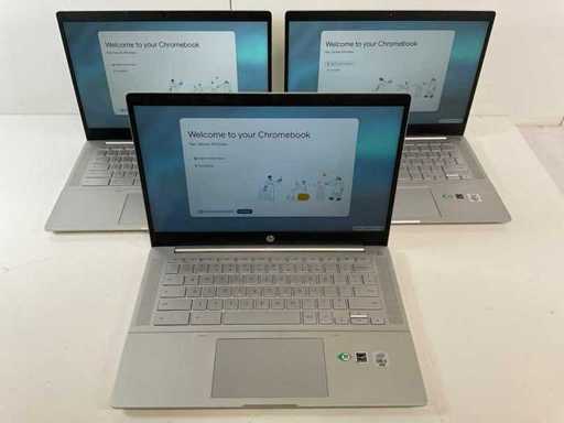 HP Pro C640 14”, Core(TM) i5 10th Gen, 8 GB RAM, 64 GB SSD ChromeBooks (3x)