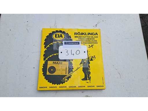 Brush cutter blade (3x)