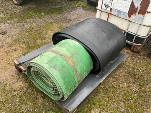 Diverse Rollen rubber (2x)