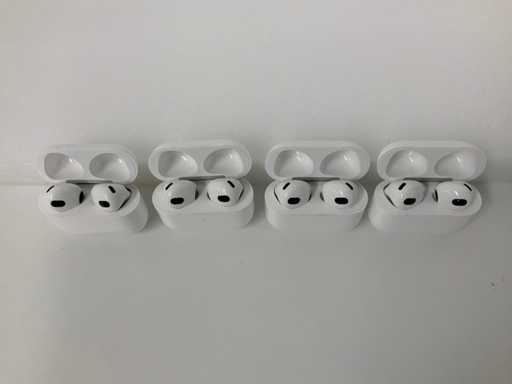 Apple - AirPods 3 z etui ?aduj?cym - MME73AM/A (4x)