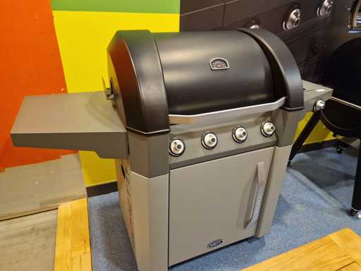 Boretti Forza Grey Gas Barbecue avec grille et plancha - 4 zones