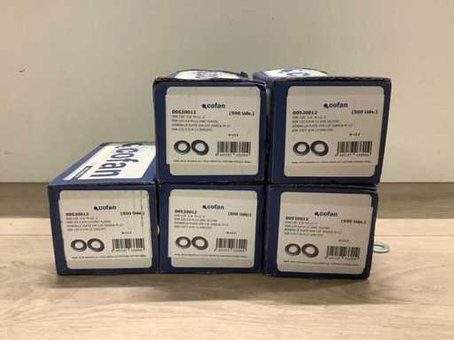 Anelli piatti Cofan Din-125 (2500x)