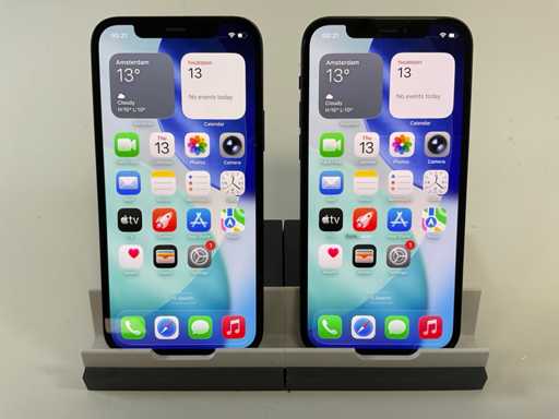 Apple iPhone 12 - 128 Go - Noir (2x)