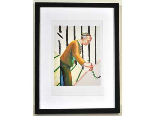 Roger Raveel - A painting painted by himself - offset