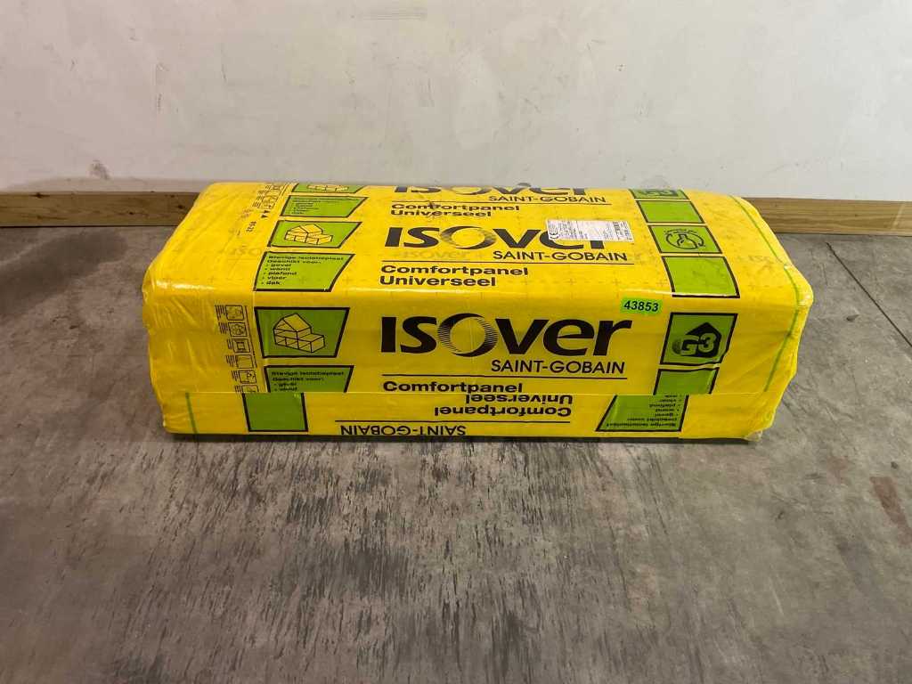 Isover - Comfortpanel - Glaswolleplatte Rd=3,50 - Isolierung pro Packung mit 4 Blättern (5x)