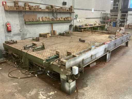 Horizontale Opsluitbank