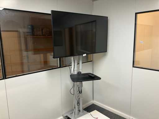 Lg Television on mobile stand