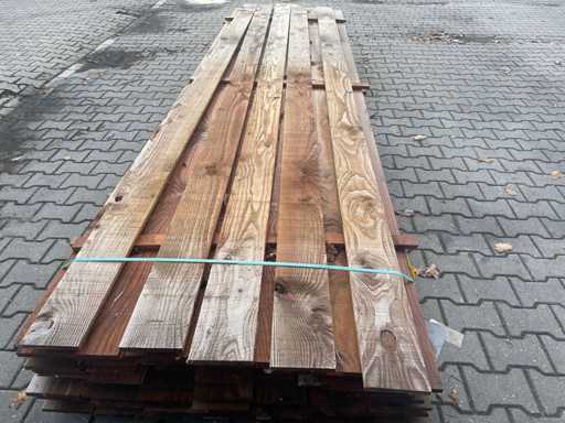 Douglas planks fine sawn 4000x150x18mm (61x)