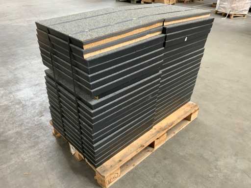 Bodenfliesen 60x60x4,5 cm (40x)