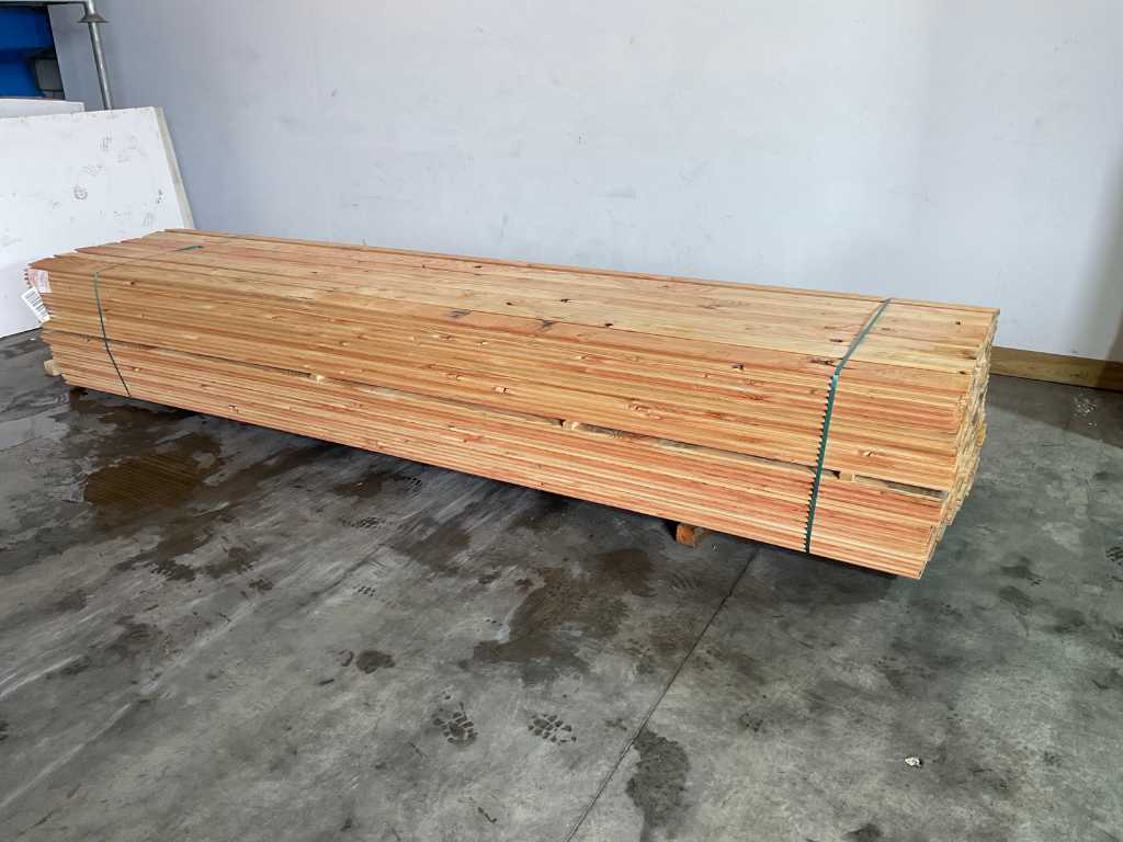 Abete di Douglas Mezzo legno Rabat 400x14x2 cm (30x)
